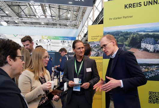 WFG präsentiert sich auf der polis Convention
